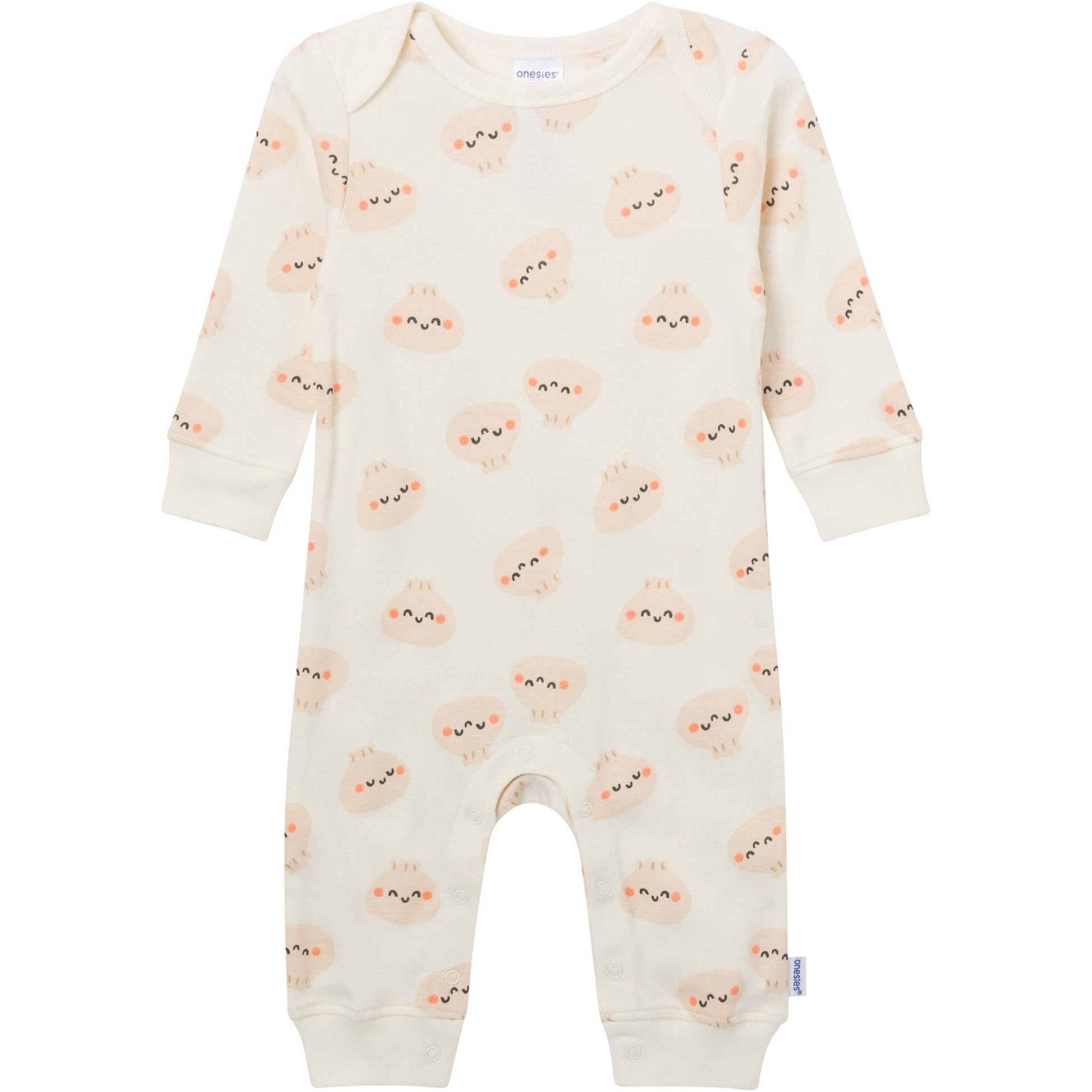 3-Pack Baby Neutral Soy Cute Lap Shoulder Footless Pajamas sleepwear Gerber® 