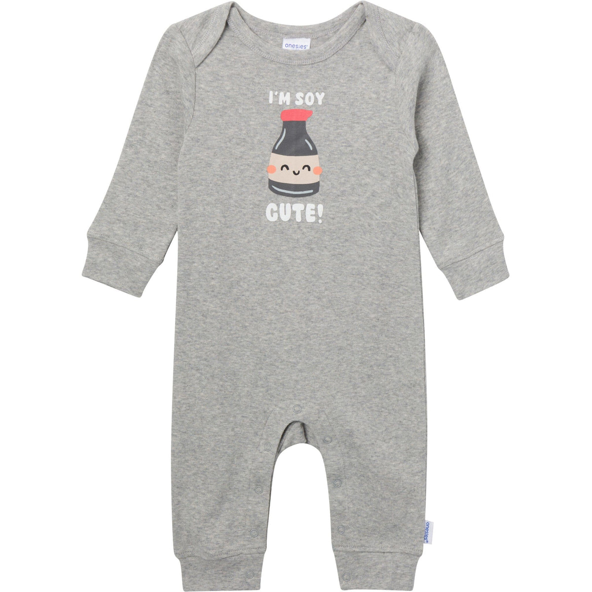 3-Pack Baby Neutral Soy Cute Lap Shoulder Footless Pajamas sleepwear Gerber® 