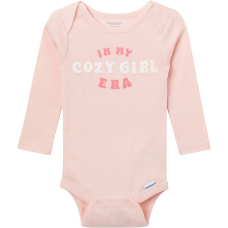 4-Piece Baby Girls Cozy Girl Onesies® Bodysuits and Pants