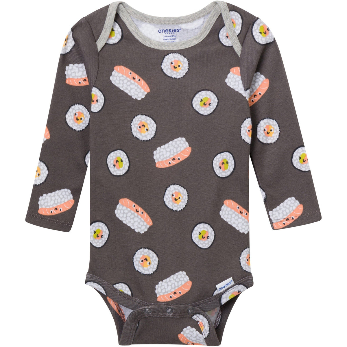 4-Piece Baby Neutral Miso Happy Onesies® Bodysuits and Pants outfits Gerber® 