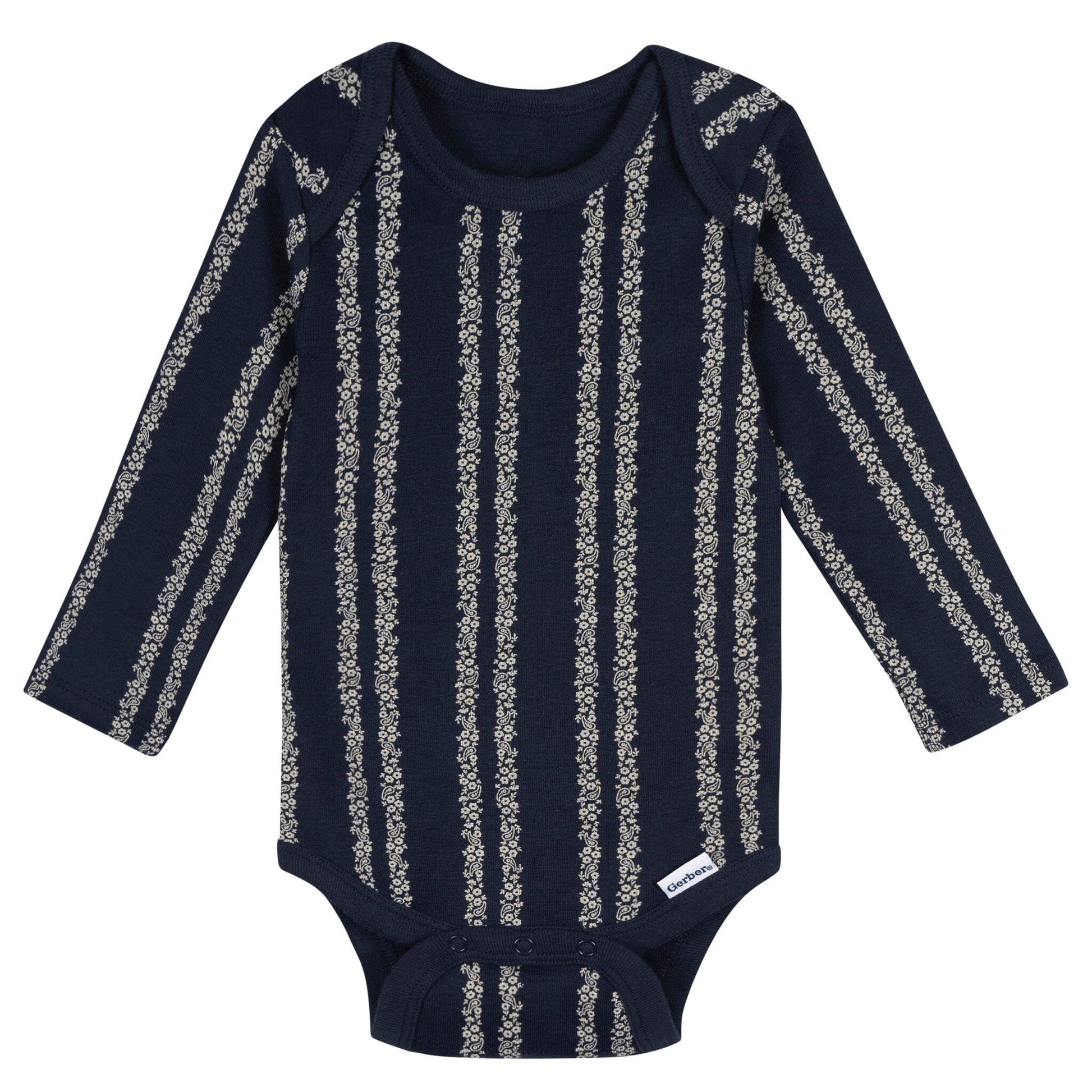 5-Pack Baby Girls Horses Long Sleeve Bodysuits Onesies Bodysuits Gerber® 