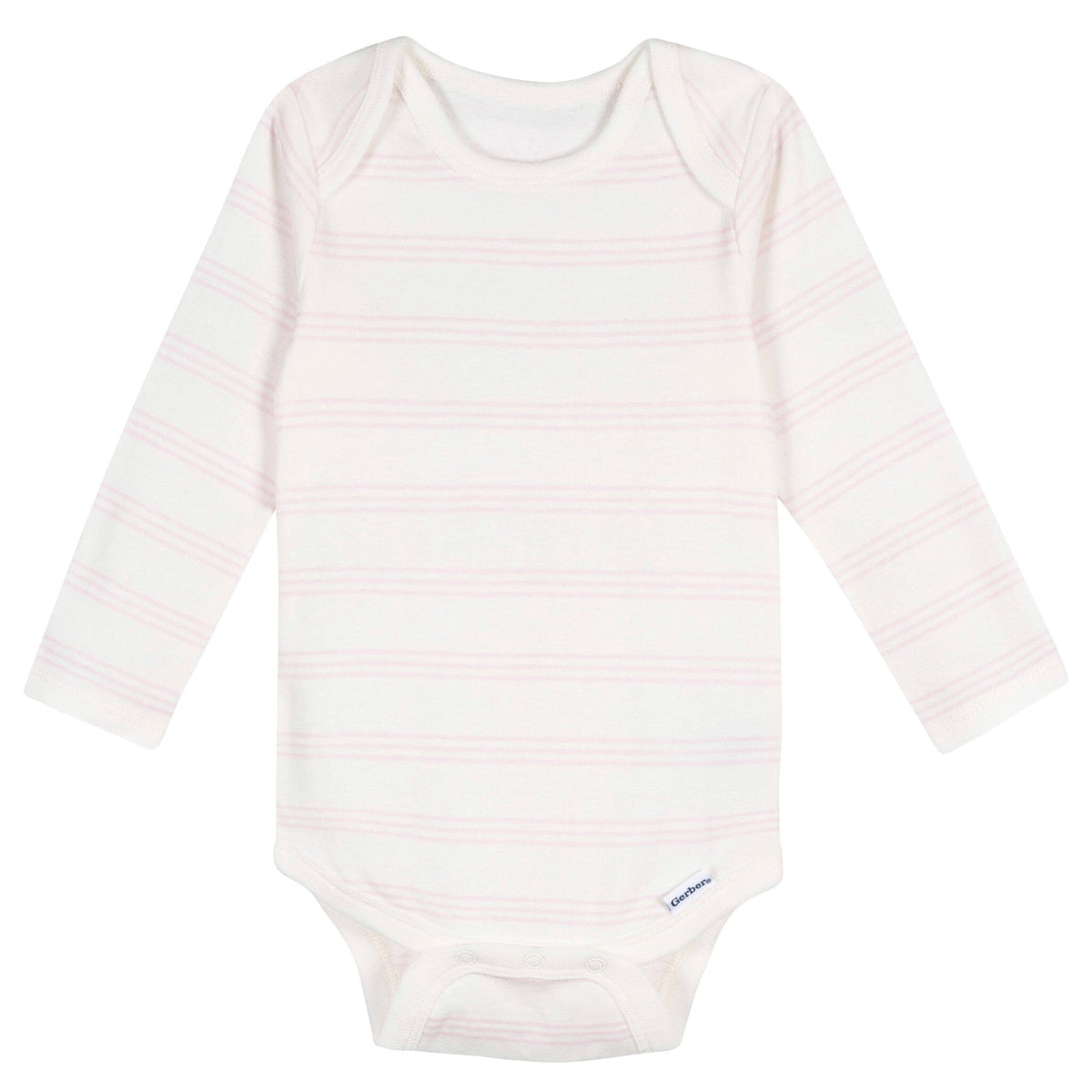 5-Pack Baby Girls Flowers Long Sleeve Bodysuits Onesies Bodysuits Gerber® 