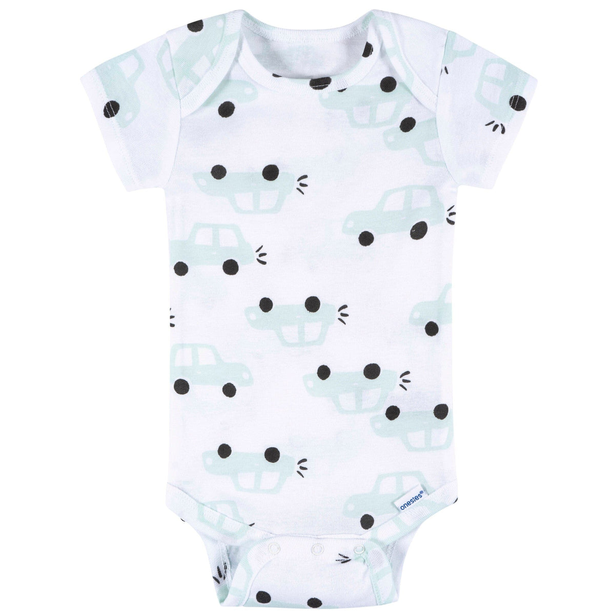 8-Pack Baby Boys Hello Friends Short Sleeve Onesies® Bodysuits onesies Onesies® Brand 