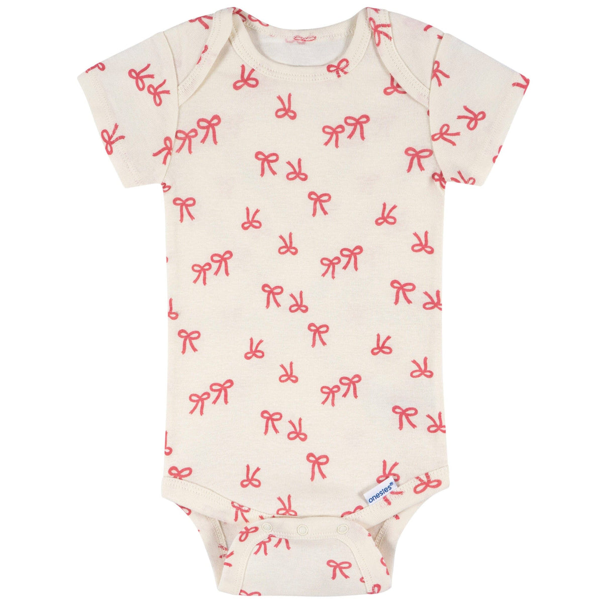 8-Pack Baby Girls Berry Happy Short Sleeve Onesies® Bodysuits Onesies® Brand 
