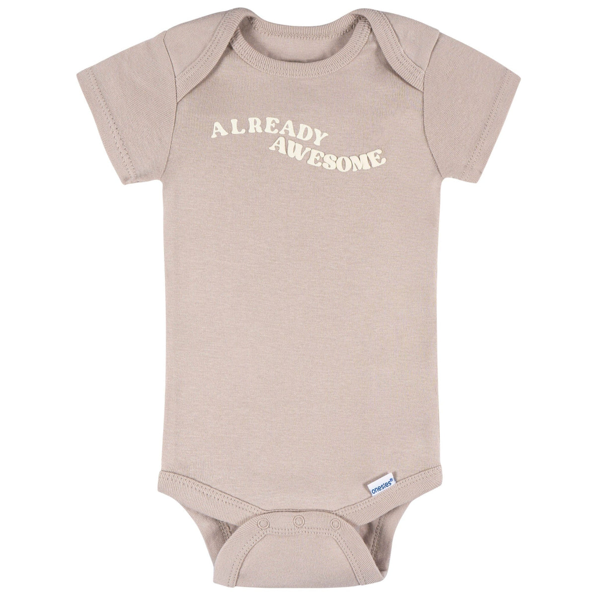 8-Pack Baby Neutral Awesome Stars Short Sleeve Onesies® Bodysuits onesies Onesies® Brand 
