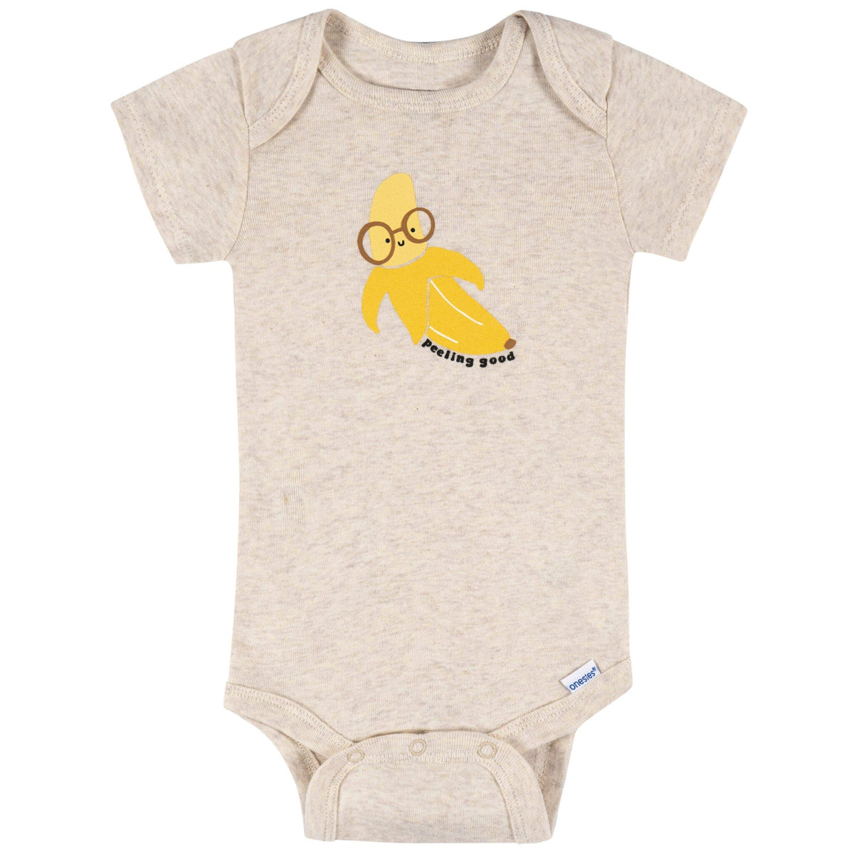 8-Pack Baby Neutral Peeling Good Short Sleeve Onesies® Bodysuits onesies Onesies® Brand 
