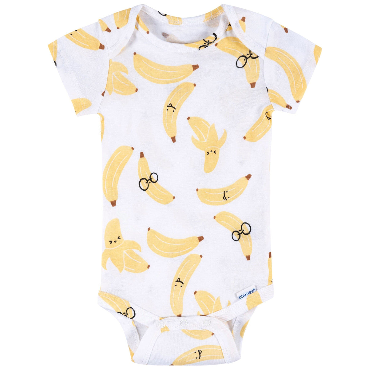 8-Pack Baby Neutral Peeling Good Short Sleeve Onesies® Bodysuits onesies Onesies® Brand 