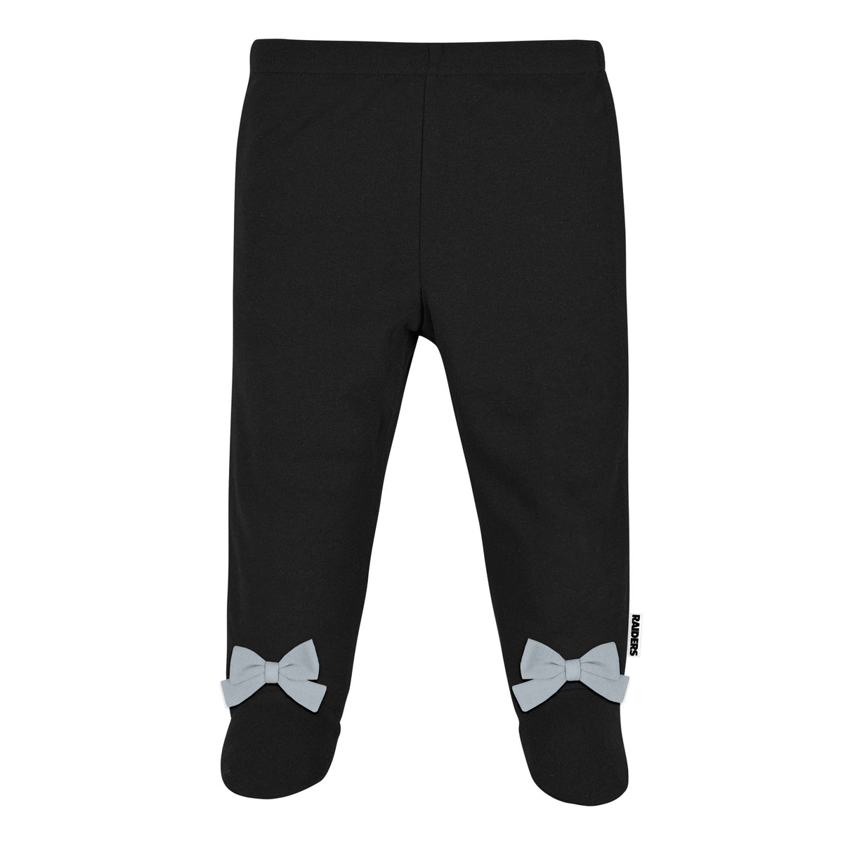 3-Piece Baby Girls Las Vegas Raiders Bodysuit, Pant, and Cap Set