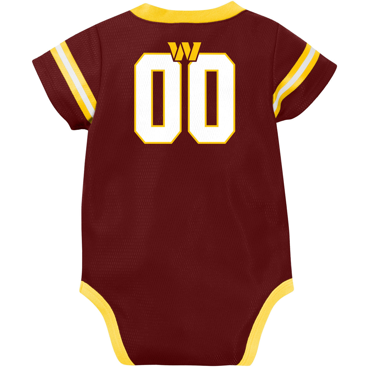 Baby Boys Washington Commanders Short Sleeve Jersey Bodysuit