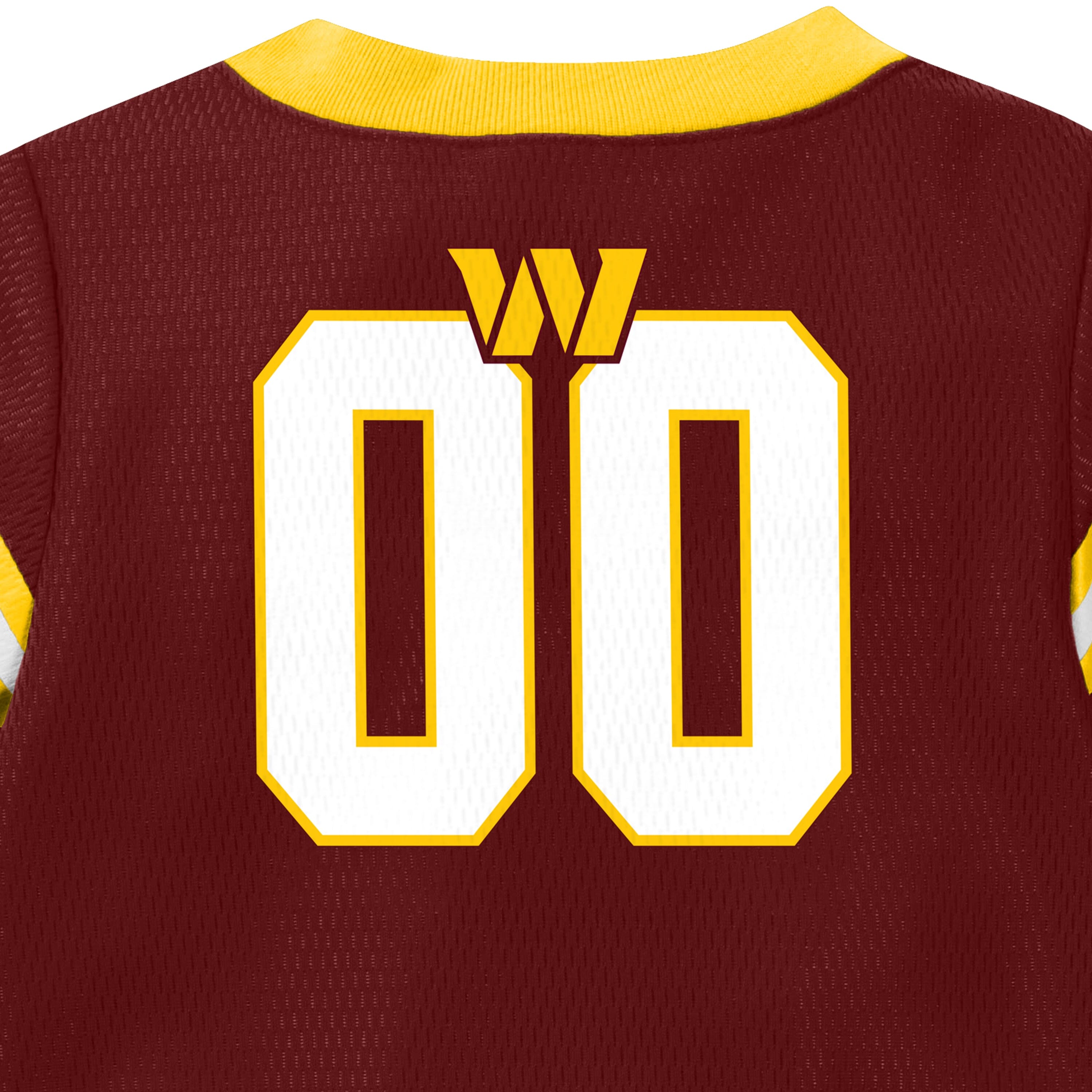 Baby Boys Washington Commanders Short Sleeve Jersey Bodysuit