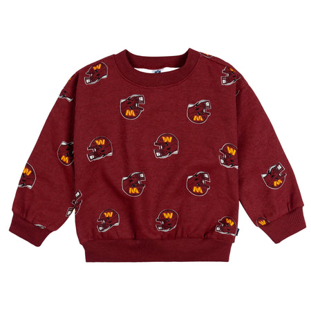 2-Piece Infant & Toddler Neutral Washington Commanders Sweatshirt & Pant Set