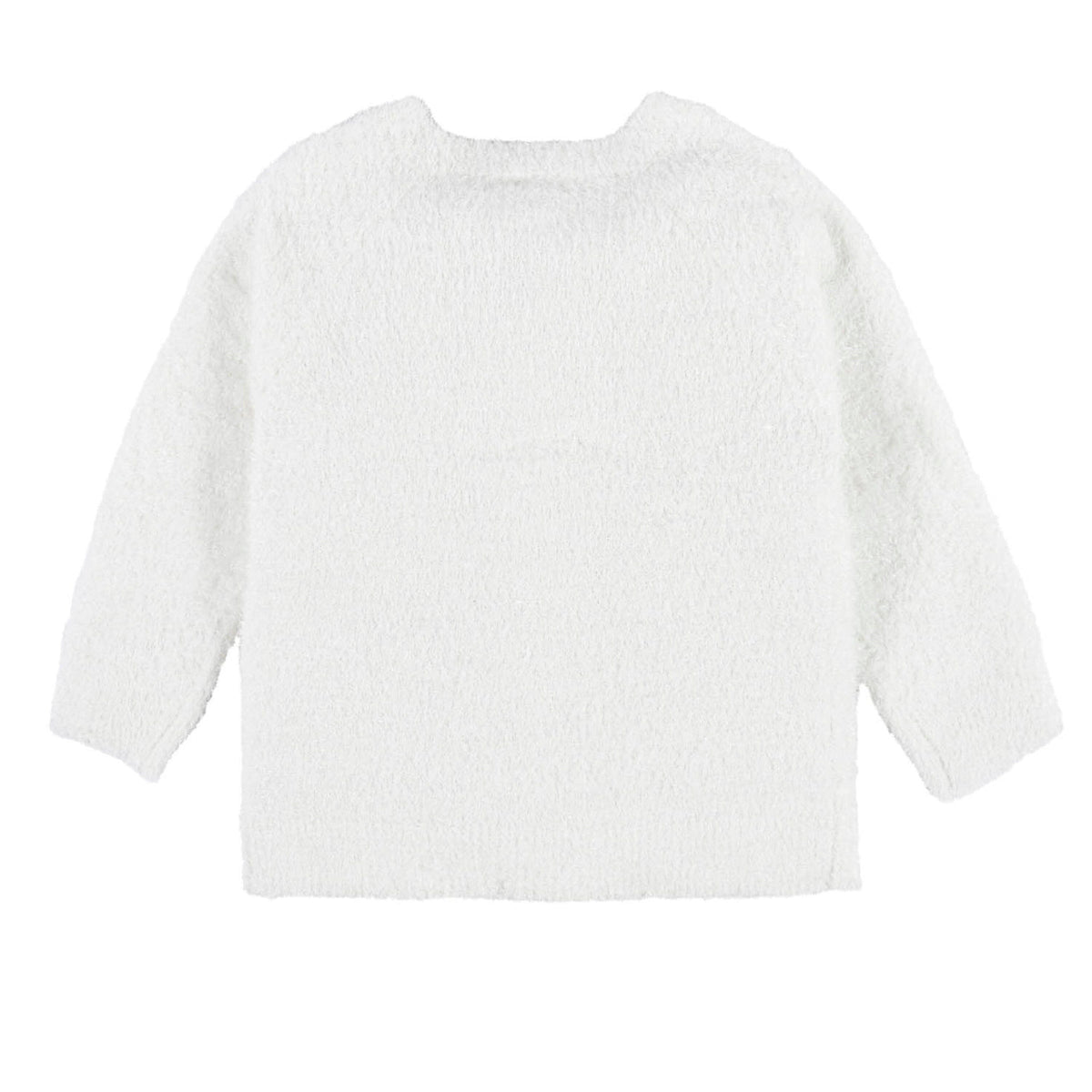 2-Piece Baby Neutral Ivory Knit Top & Pants Set