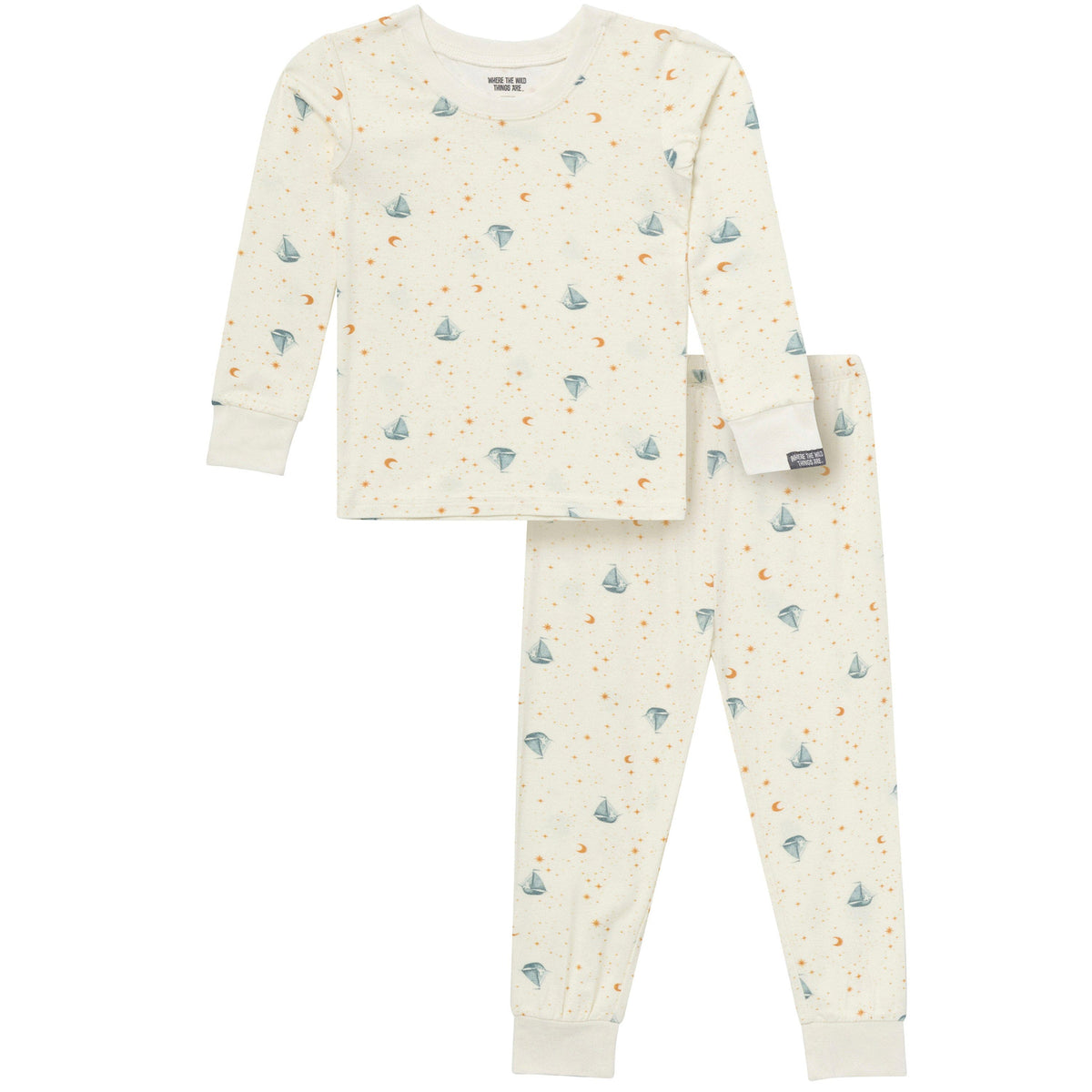 2-Piece Infant & Toddler Neutral Cream Where The Wild Things Are Pajama Set Sleepwear Modern Moments™ by Gerber® 