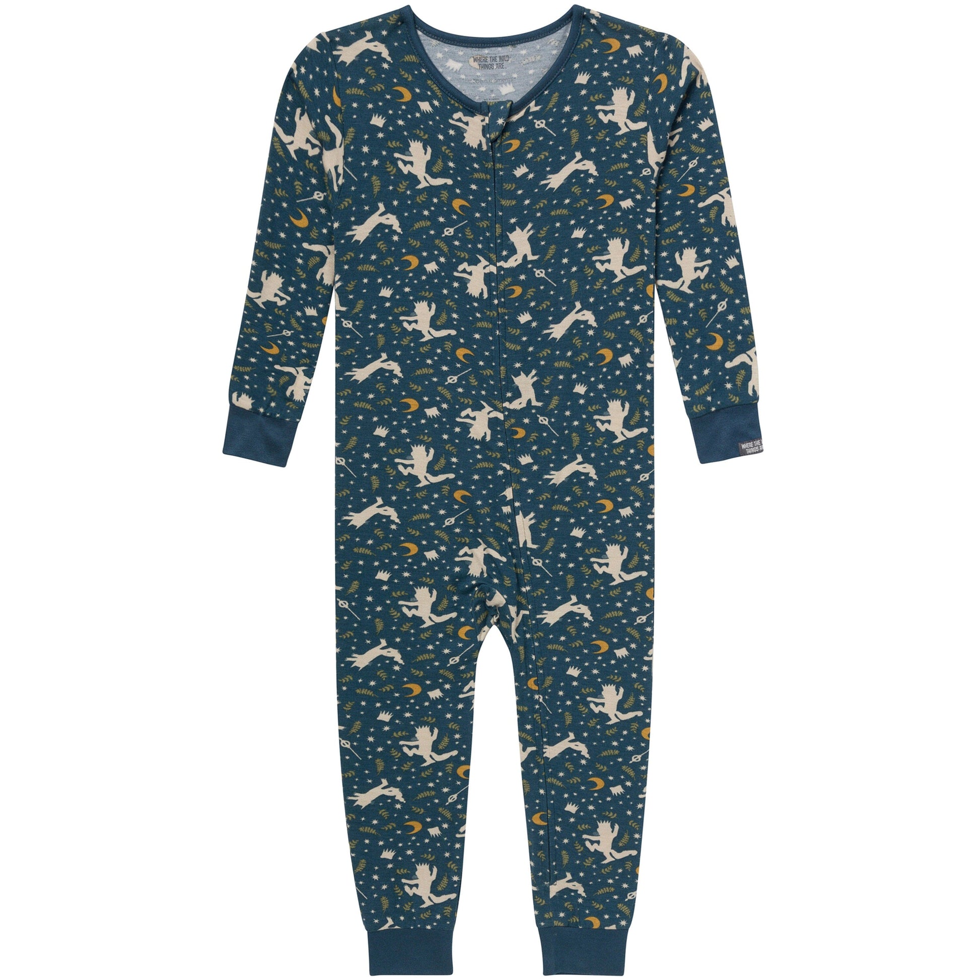 Baby & Toddler Boys Navy Where The Wild Things Are Footless Pajamas Sleepwear Modern Moments™ by Gerber® 