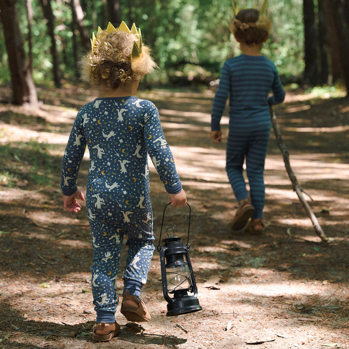 Baby & Toddler Boys Navy Where The Wild Things Are Footless Pajamas Sleepwear Modern Moments™ by Gerber® 