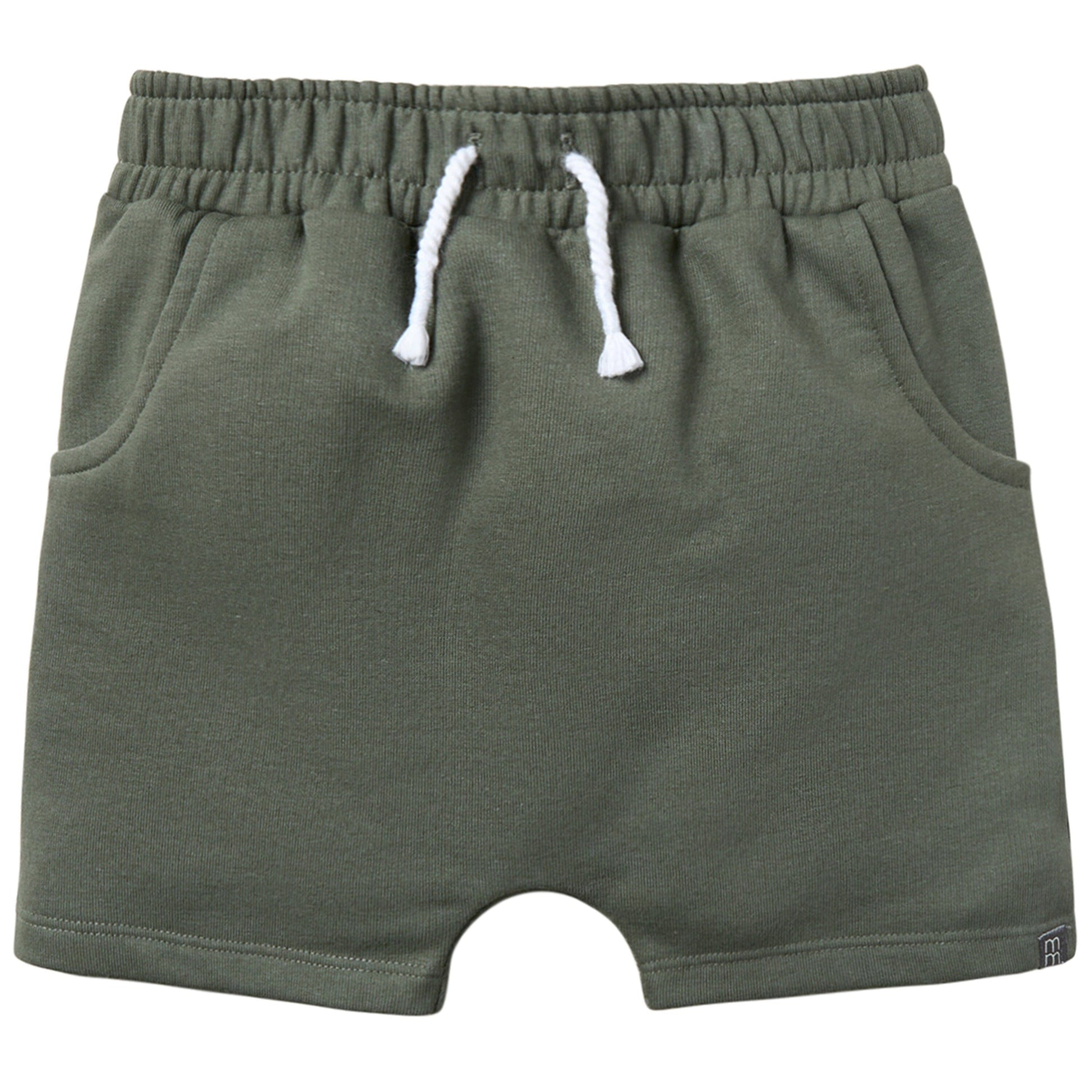2-Pack Infant & Toddler Boys Dark Green & Light Tan Harem Shorts Bundle bottoms Gerber Childrenswear 