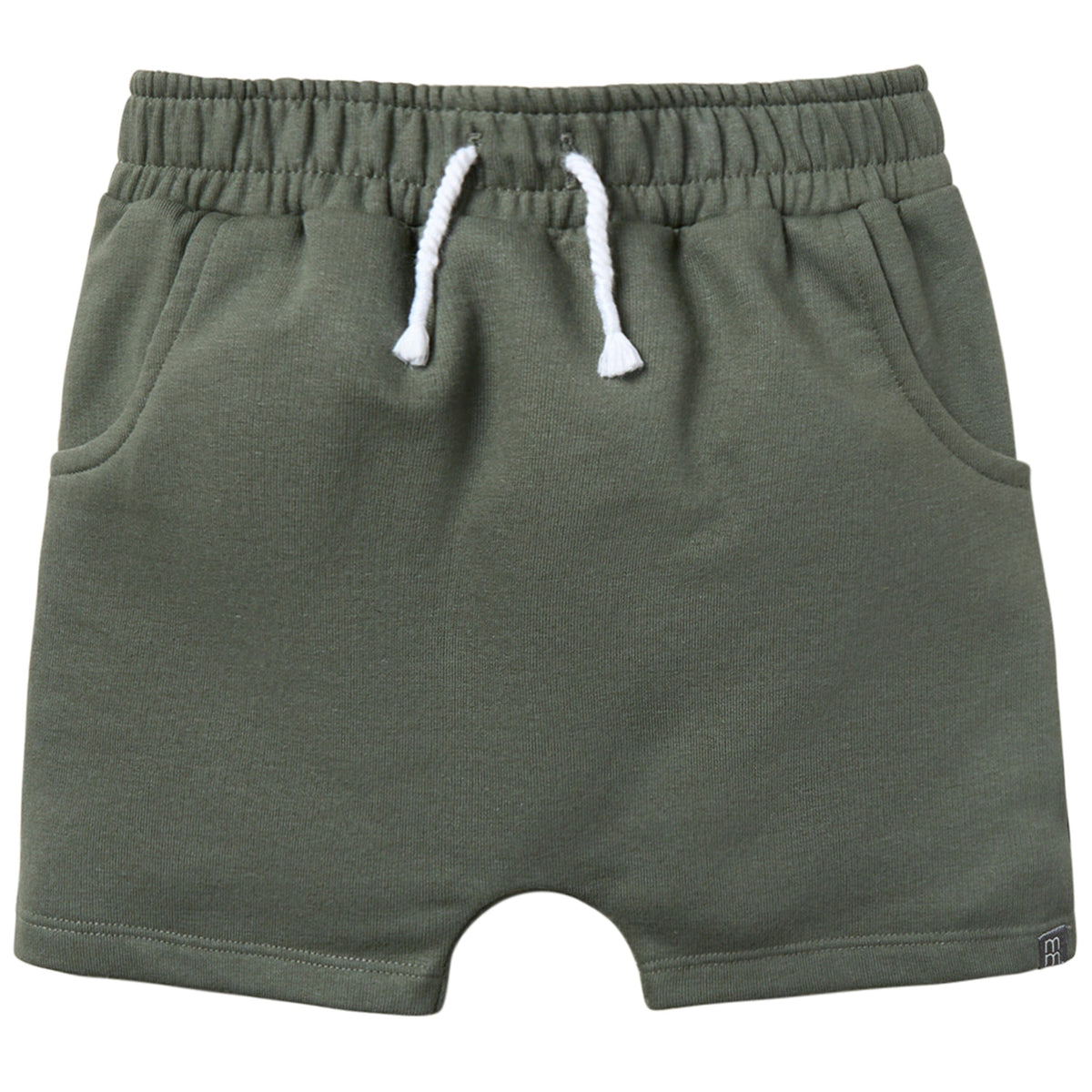 2-Pack Infant & Toddler Boys Dark Green & Light Tan Harem Shorts Bundle bottoms Gerber Childrenswear 