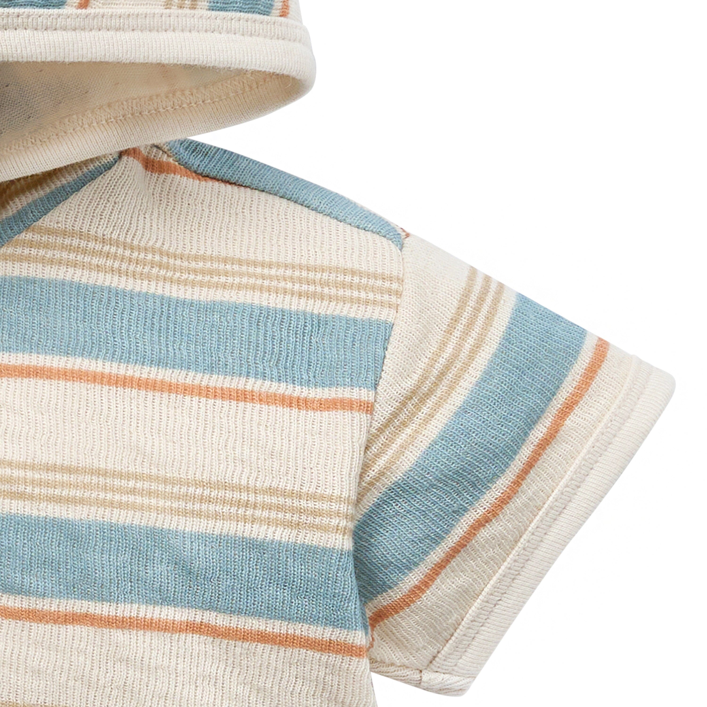2-Piece Baby Boy Hooded Short Sleeve Top & Cuffed Shorts Bundle outfits Modern Moments™ by Gerber® 