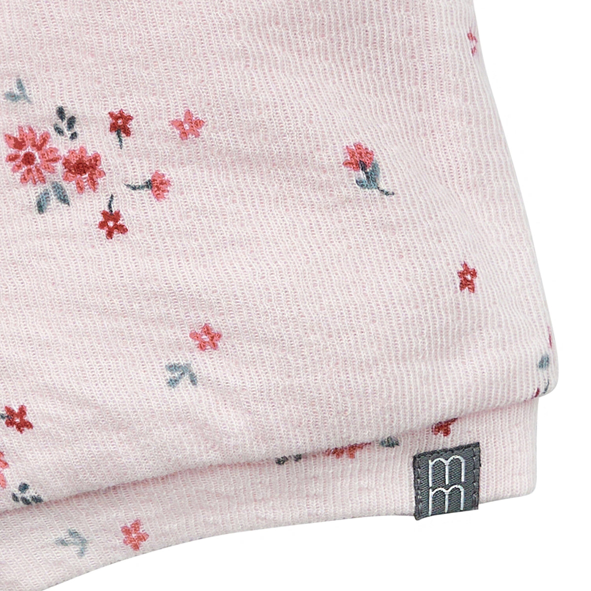 2-Piece Baby Girl Light Pink Floral Ruffled Sleeve Top & Cuffed Shorts Bundle outfits Gerber Childrenswear 