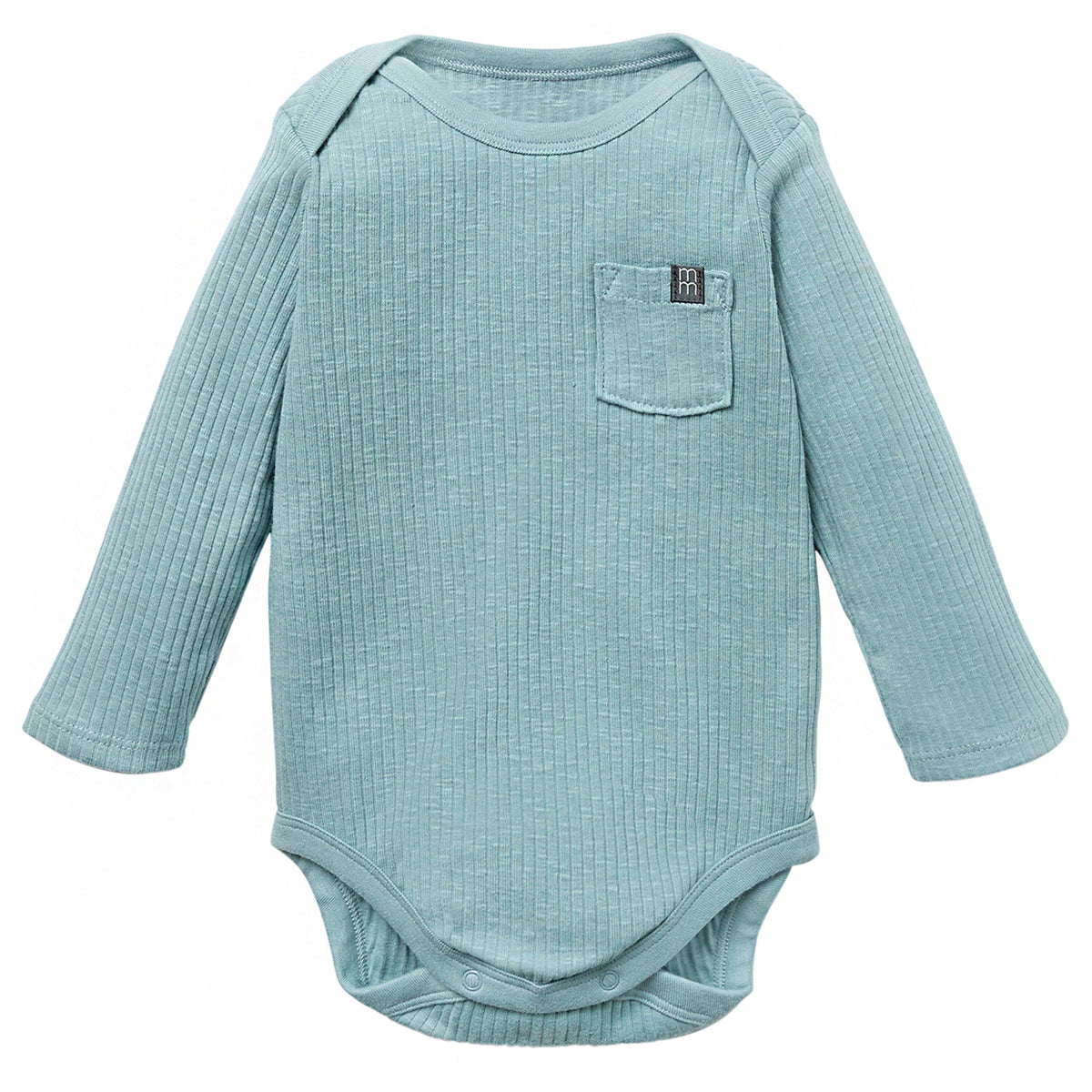 2-Pack Baby Boy Teal Stiped Long Sleeve Bodysuit & Legging Bundle outfits Modern Moments™ by Gerber® 