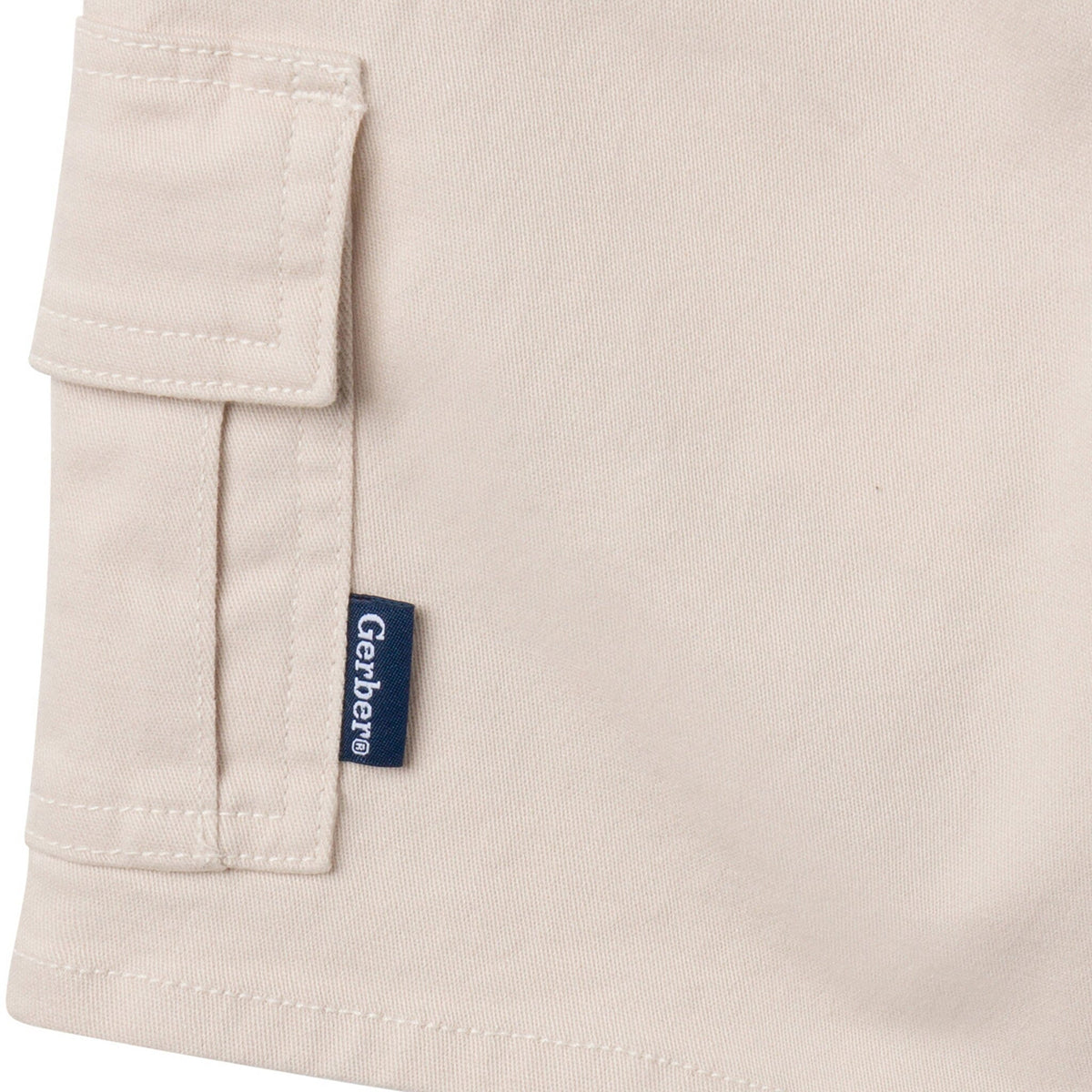 Baby & Toddler Boys Tan Twill Shorts Pants & Bottoms Gerber® 