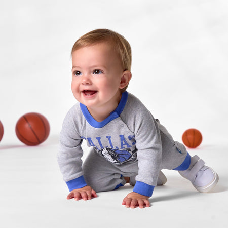 Baby Neutral Dallas Mavericks Romper