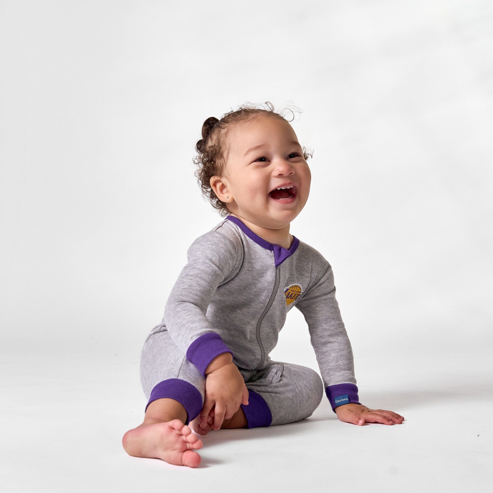 Baby Neutral Los Angeles Lakers Footless Pajamas NBA NBA® 