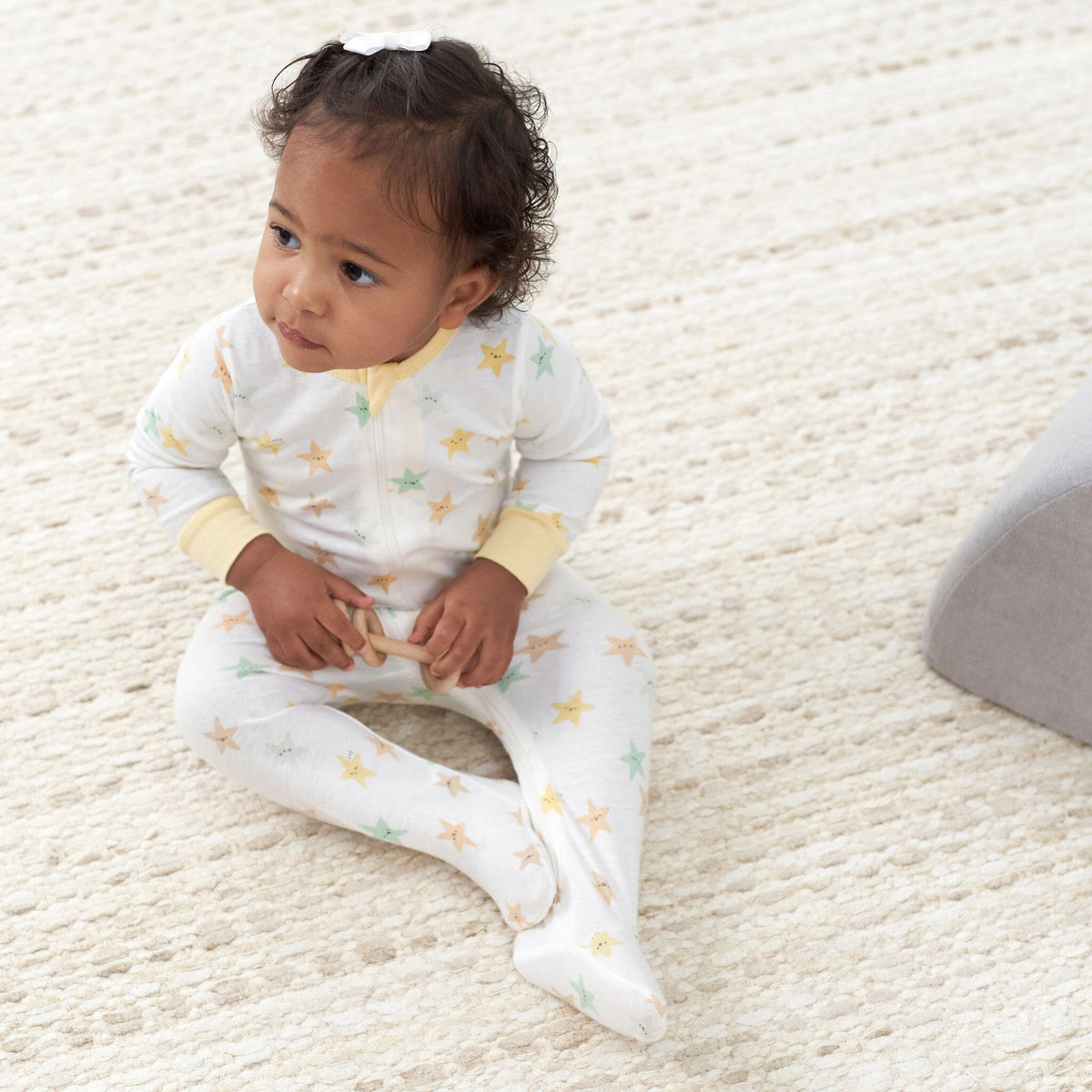 Baby Neutral Starry Smiles Sleep 'N Play sleepwear Gerber® 