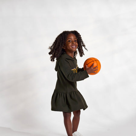 Infant & Toddler Girls Golden State Warriors Hooded Dress