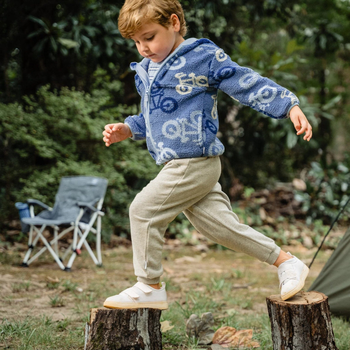 Infant & Toddler Boys Blue Sherpa Jacket tops Gerber® 