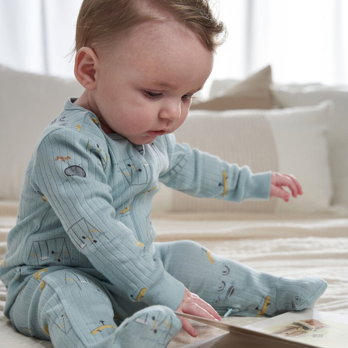 2-Pack Baby Boys Playground Sleep 'N Plays sleepwear Gerber® 
