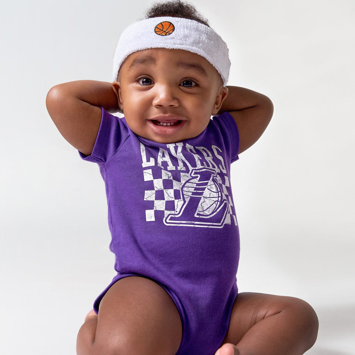 2-Pack Baby Neutral Los Angeles Lakers Bodysuits NBA NBA® 