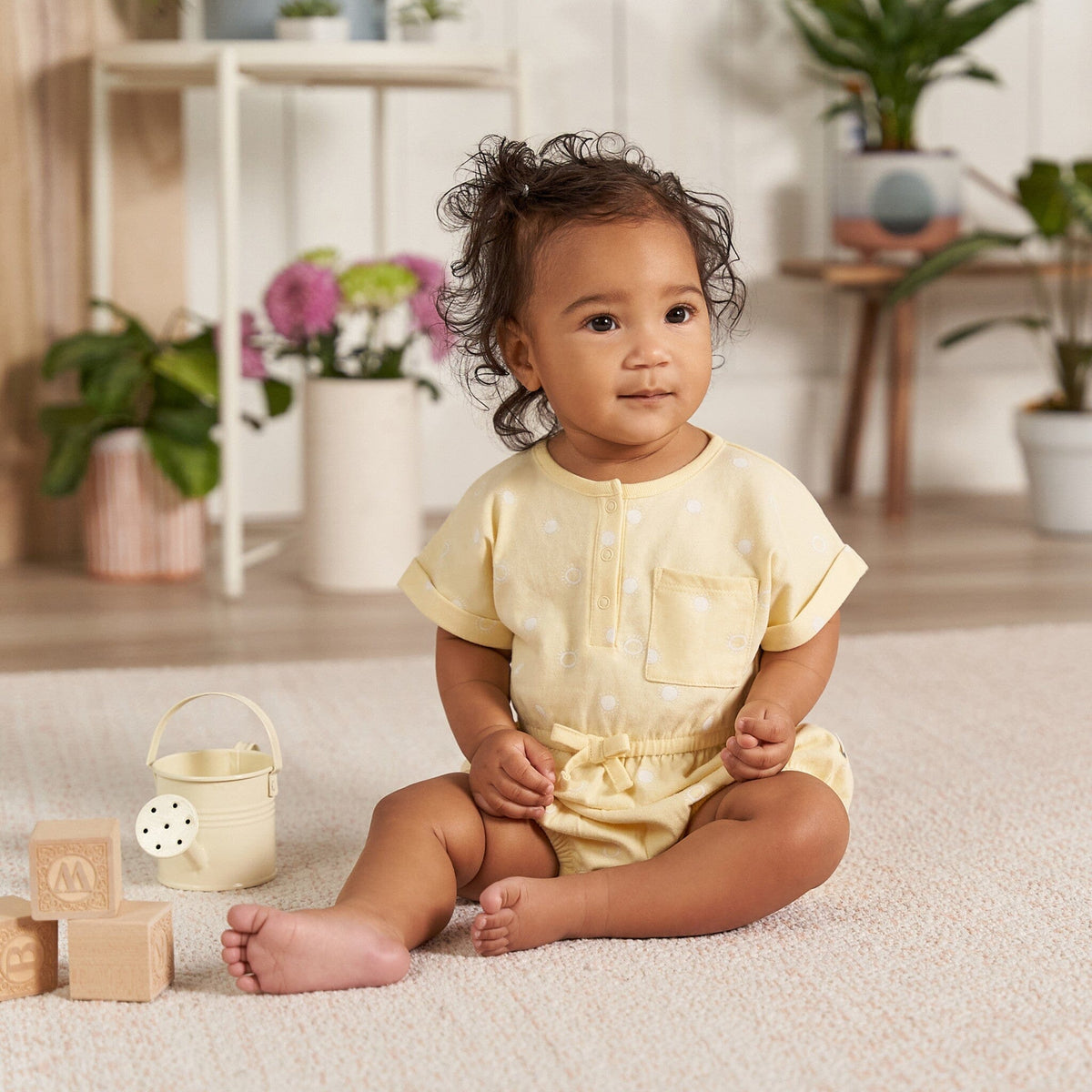 2-Pack Baby Girls Sailboats Rompers rompers Gerber® 