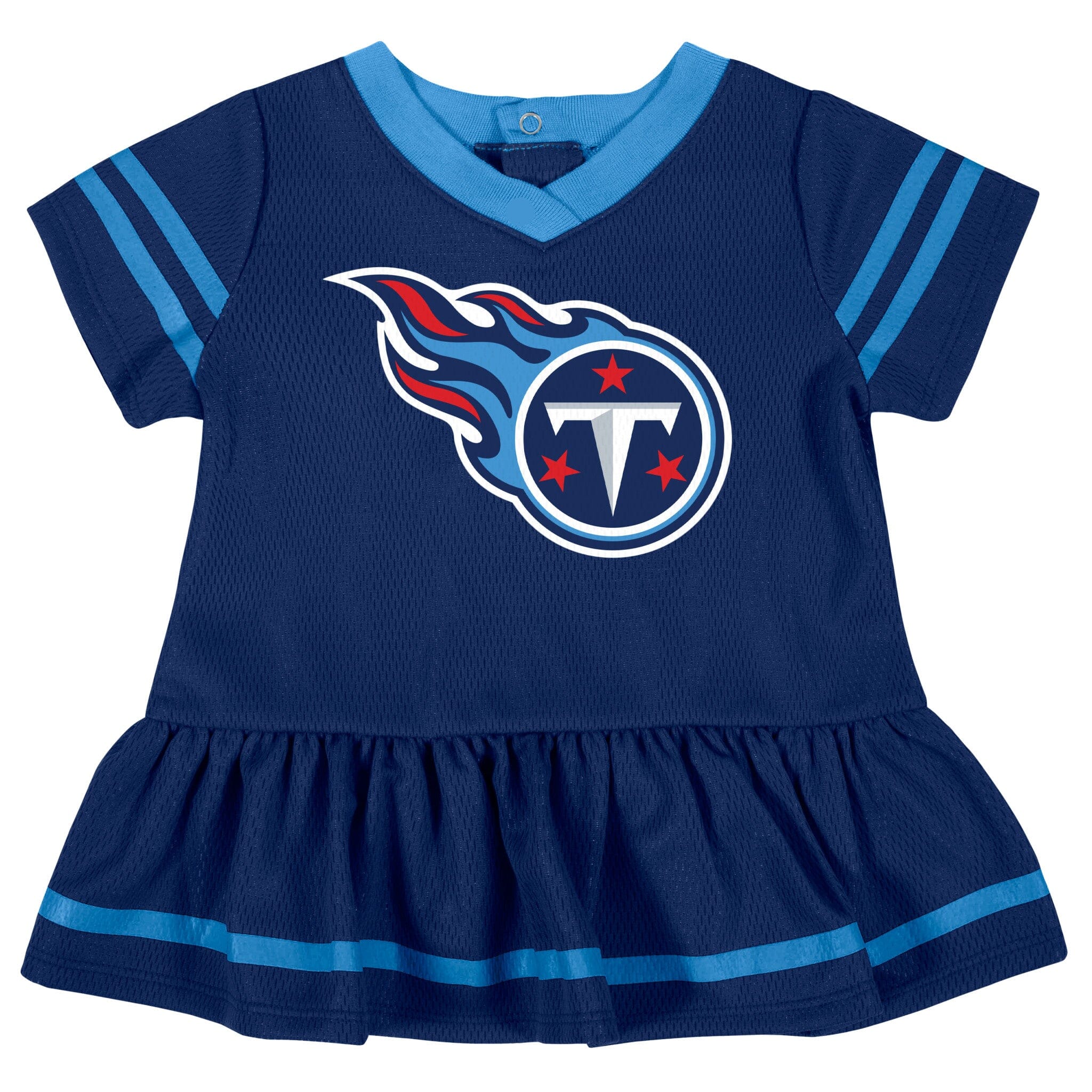 2-Piece Baby Girls Titans Dress & Diaper Cover Set NFL NFL 