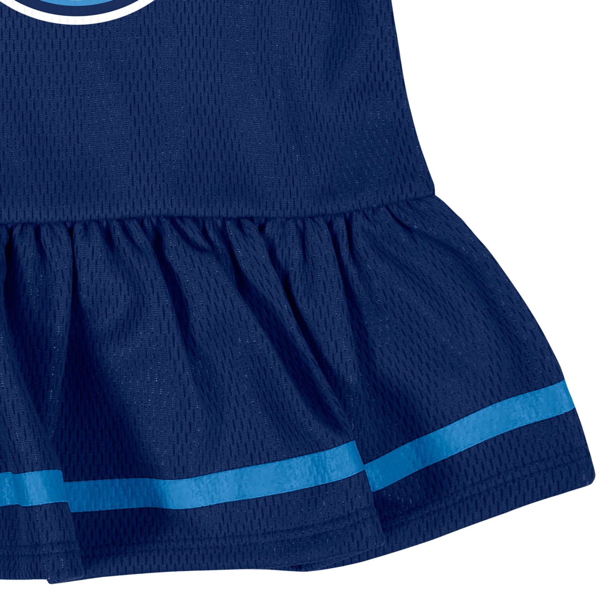 2-Piece Baby Girls Titans Dress & Diaper Cover Set NFL NFL 