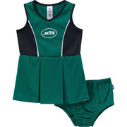 2-Piece Infant & Toddler Girls New York Jets Dress and Panty Cover Set NFL NFL 