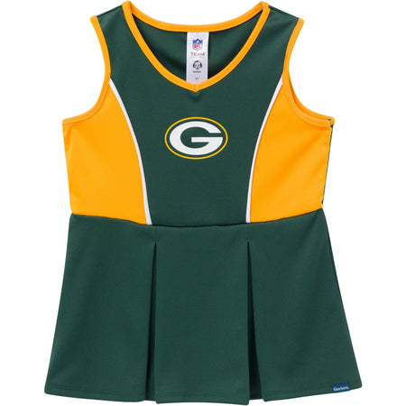 2-Piece Infant & Toddler Girls Green Bay Packers Cheer Dress Set