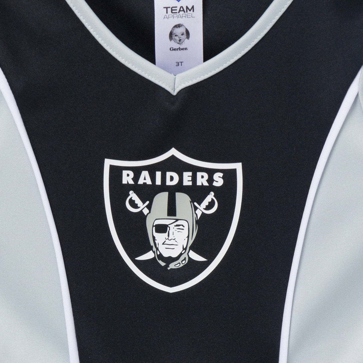 2-Piece Infant & Toddler Girls Las Vegas Raiders Dress and Panty Cover Set NFL NFL 
