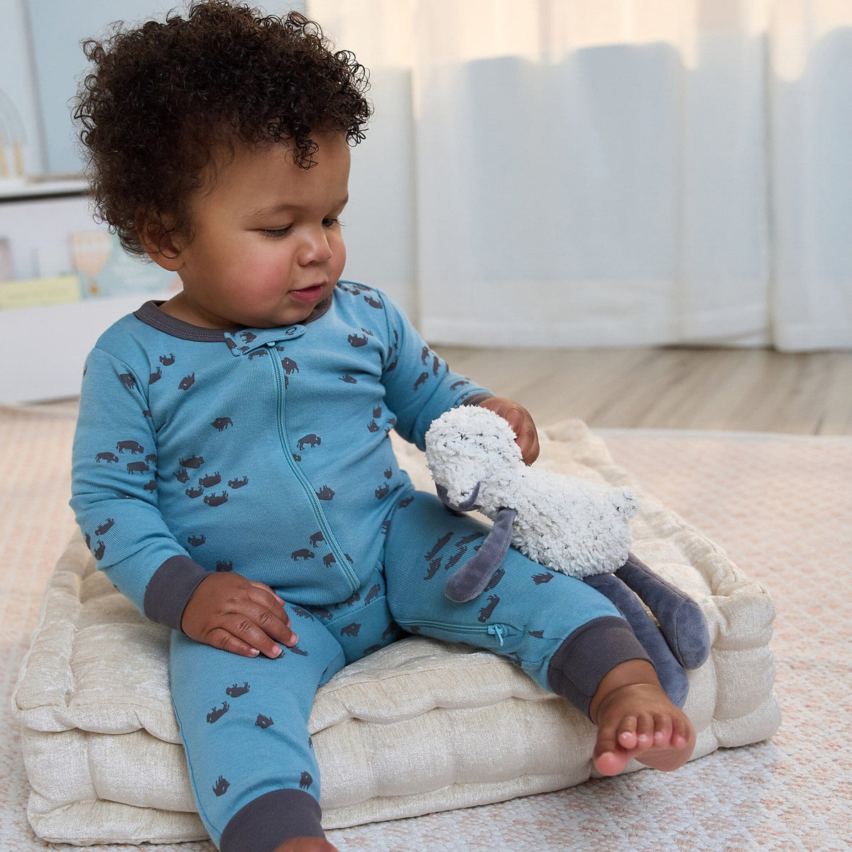 3-Pack Baby & Toddler Boys Buffalo Snug Fit Footless Pajamas sleepwear Gerber® 
