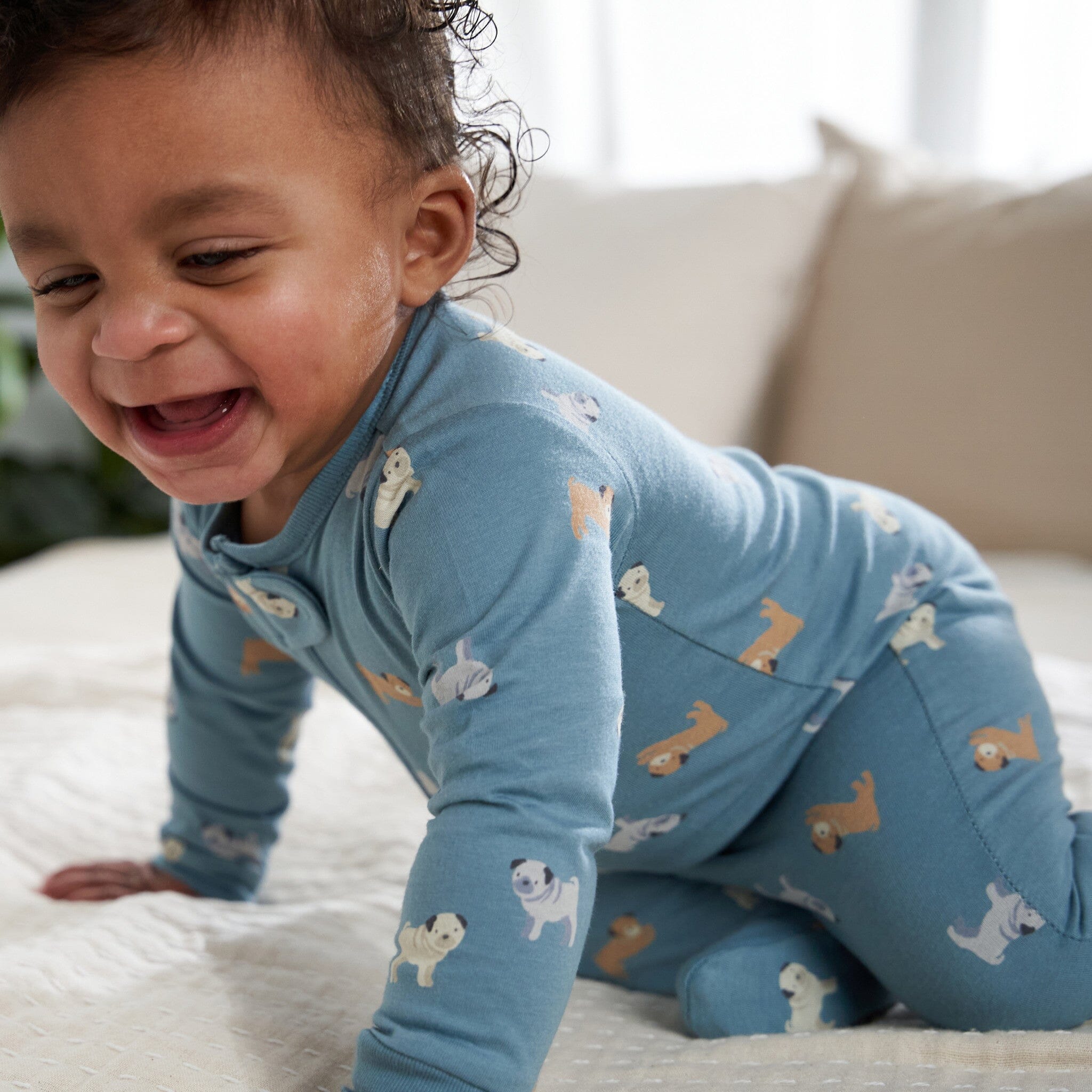 4-Pack Baby Boys Dogs Sleep 'N Plays sleepwear Gerber® 
