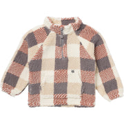 Infant & Toddler Boys Multi Plaid Half-Zip Pullover Outerwear Modern Moments™ by Gerber® 