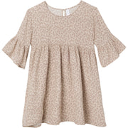Womens Tan Floral Gauze Dress Dresses Modern Moments™ by Gerber® 