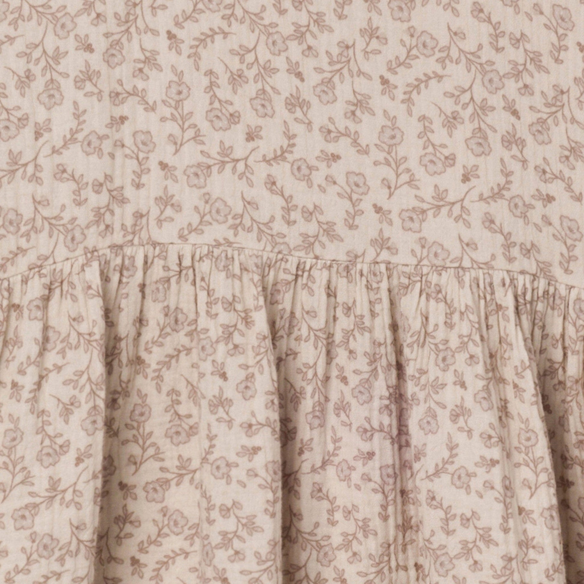 Womens Tan Floral Gauze Dress Dresses Modern Moments™ by Gerber® 