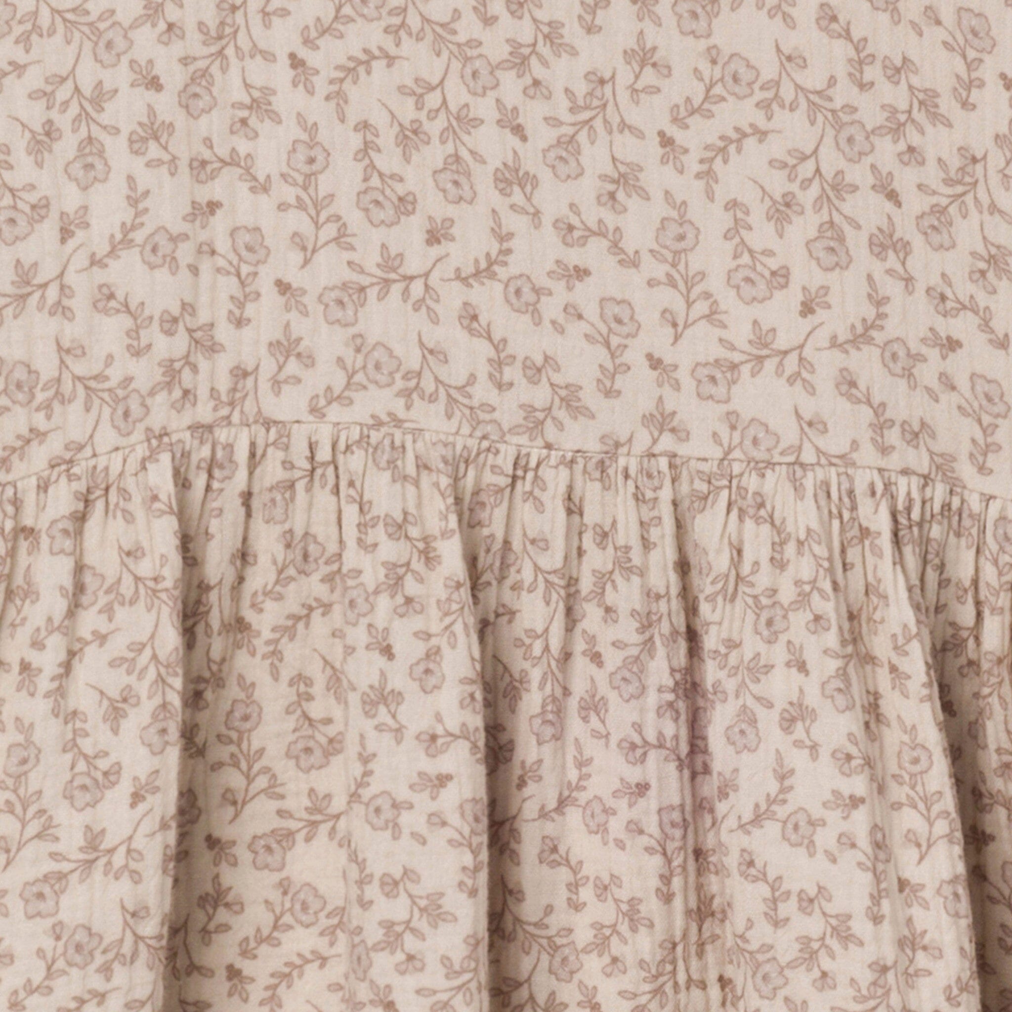 Womens Tan Floral Gauze Dress Dresses Modern Moments™ by Gerber® 