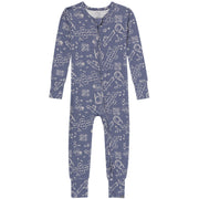 Baby Boys Moody Blue Snug Fit Footless Pajamas Sleepwear Modern Moments™ by Gerber® 