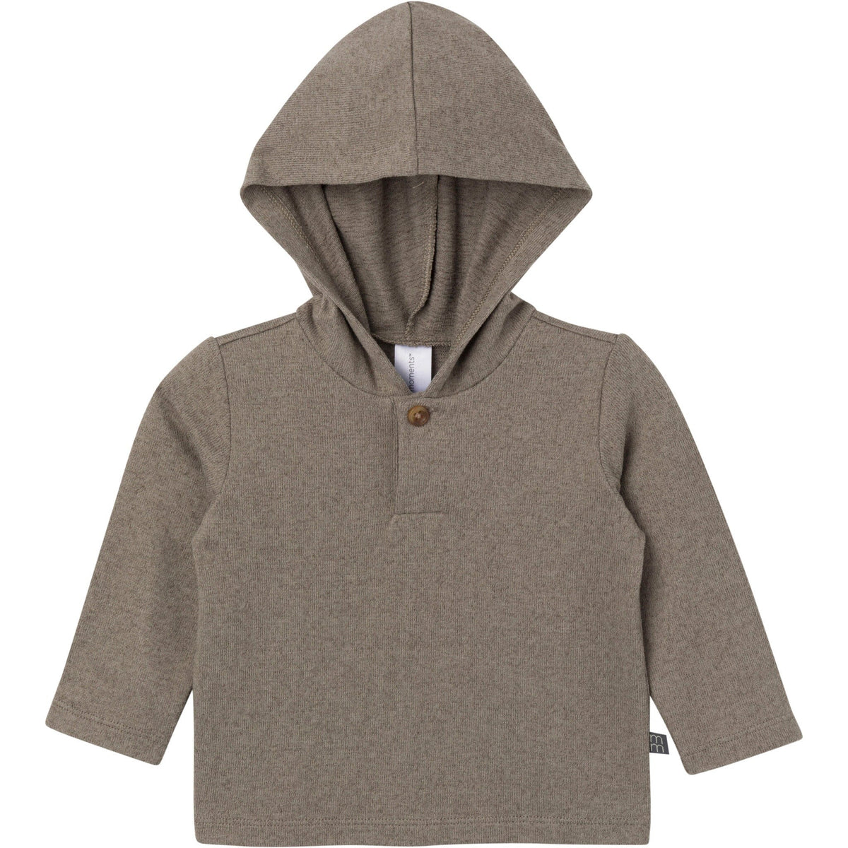 2-Piece Baby Boys Brown Heather Hooded Brushed Hacci Set Outfits & Sets Modern Moments™ by Gerber® 