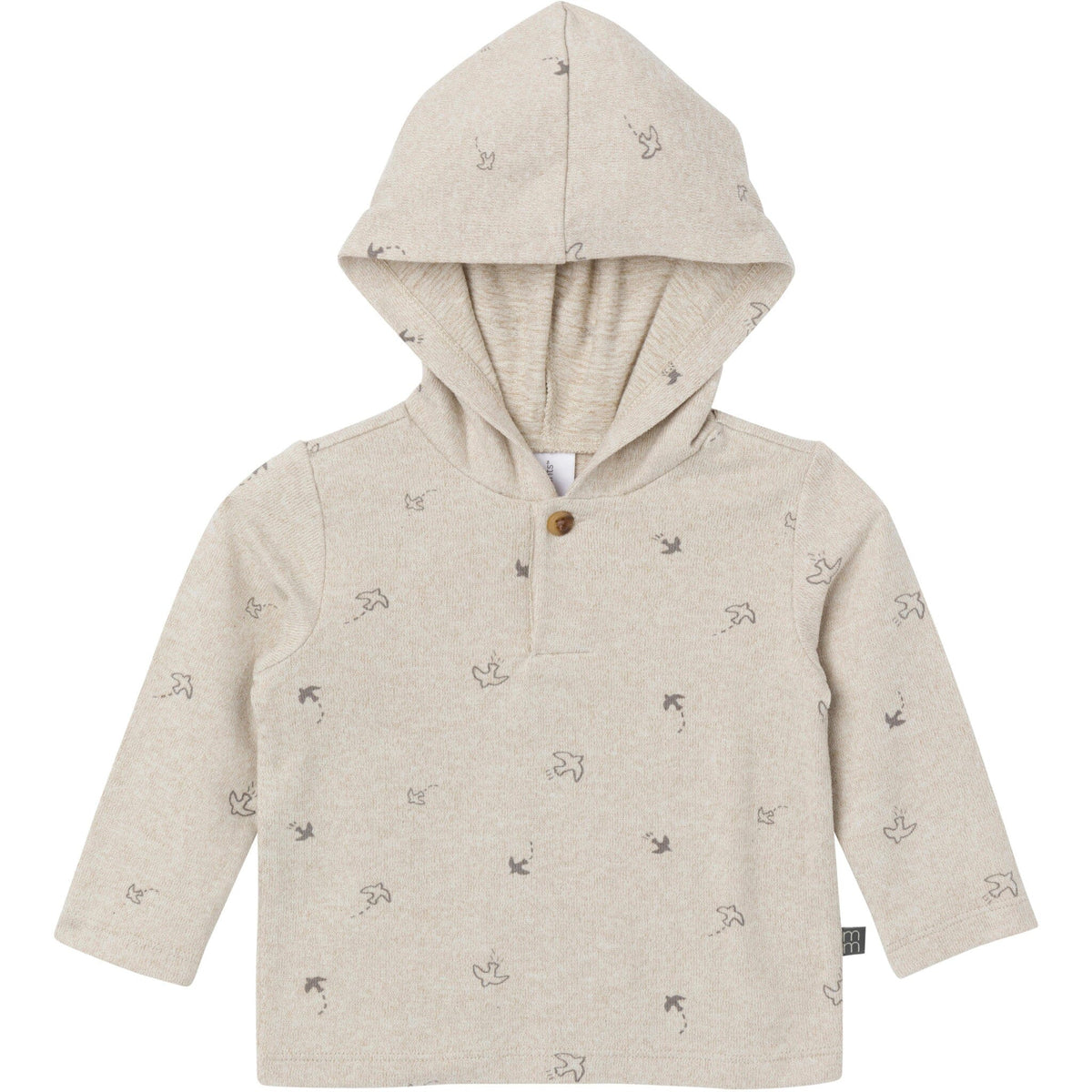 2-Piece Baby Boys Oatmeal Heather Hooded Brushed Hacci Set Outfits & Sets Modern Moments™ by Gerber® 