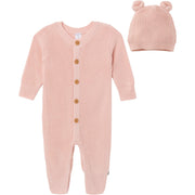 2-Piece Baby Girls Light Pink Romper & Hat Set Outfits & Sets Modern Moments™ by Gerber® 