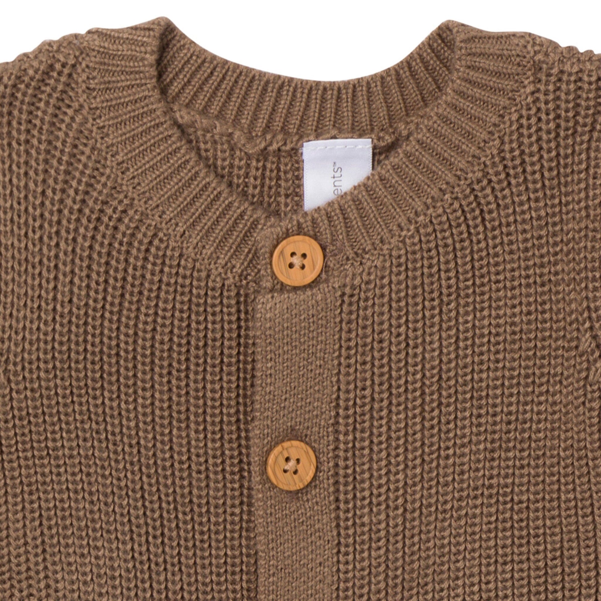 2-Piece Baby Neutral Brown Romper & Hat Set Outfits & Sets Modern Moments™ by Gerber® 