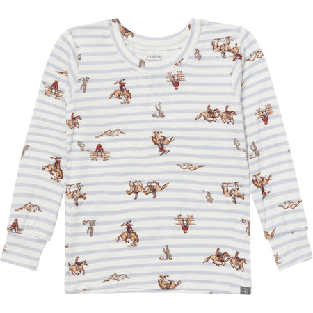 2-Piece Infant & Kid Boys Cowboy Snug Fit Pajama